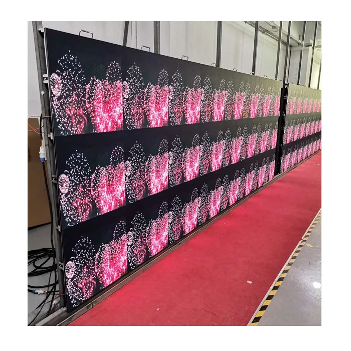 P3 unit 576x576mm led panel Indoor advertising display large wall curtain factory direct sales