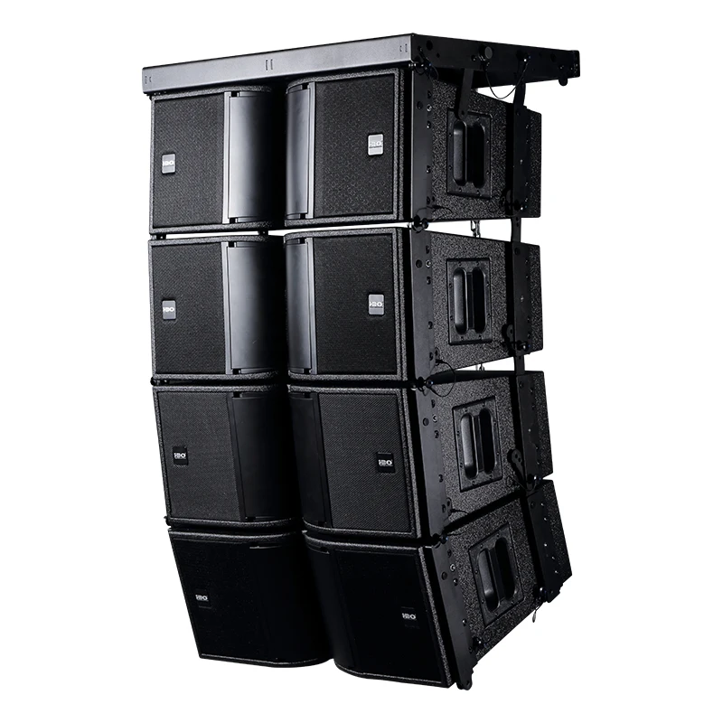 iBO FL210 Double 10 Inch High Volume Professional Stage Sound System Line Array Speakers