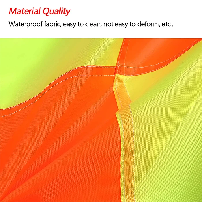 High Quality Professional Linesman Sublimation Diamond Referee Flag Checkered Flag Referee Custom Flags For Sport Ball Games