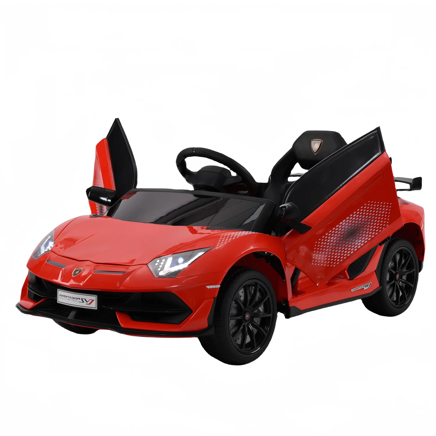 2024 New Arrival Licensed One seat Lamborghini SVJ Child Electric Car 12V Power Battery Music Light Toy For Kids Ride On Car