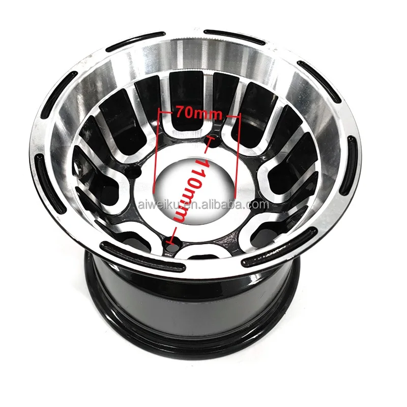 8 inch ATV Parts front and rear wheel hub go-kart off-road 4 wheel aluminum rims