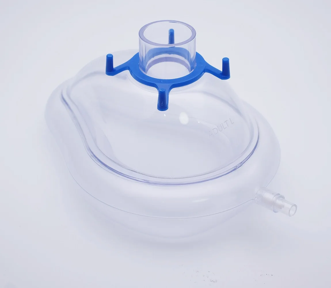 Disposable Breathing Anaesthesia Oxygen Mask with Inflatable