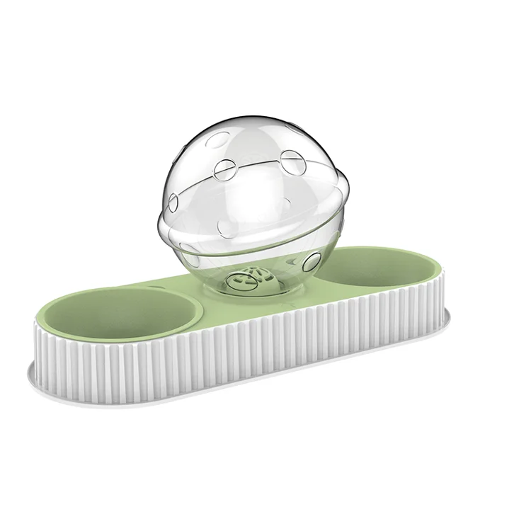 Planet Shaped 1.5L Pet Automatic Waterer and Feeder Bowl for Cats and Dogs