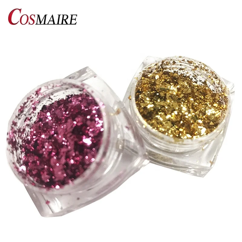 Wholesale Platinum Fireworks Foil Aluminum Flakes Powder Mirror Effect Nai Pigment