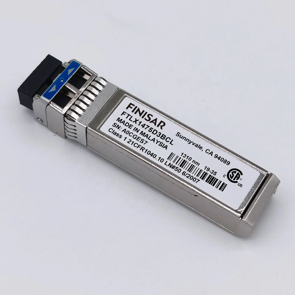 Finisar FTLX1475D3BCL FTLX1475D3BTL FTLX1475D3BNL 10GBASE-LR SFP+ 1310nm 10km Optical Transceiver