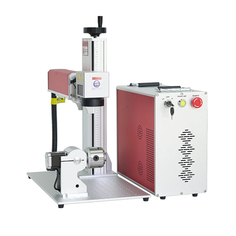 20w 30w 50w Optical Laser Engraving Machine Desktop Laser Marking Machine Split Type of Fiber Laser Marking Machine