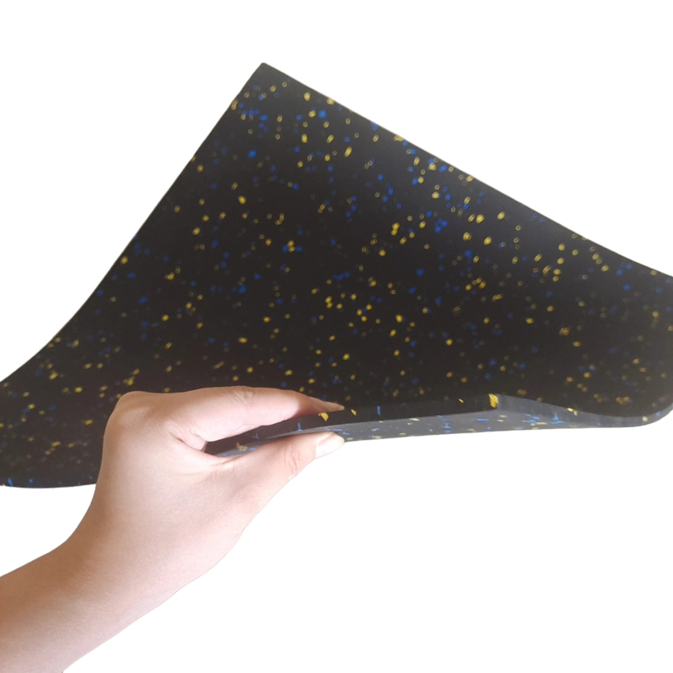 Soft Rubber Protective Flooring for Backyard Playground and Gym for Indoor Use