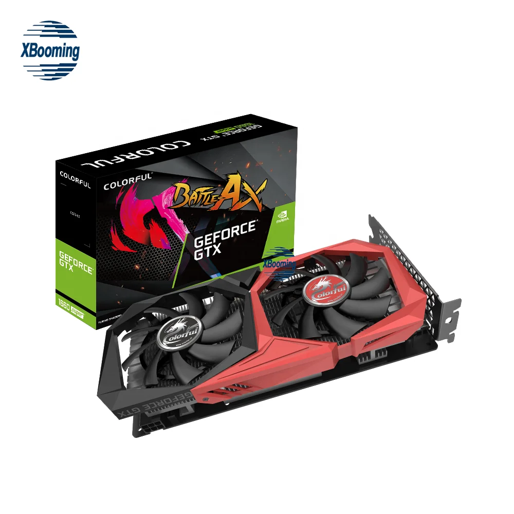 2021 In stock IGAME Colorful GTX1660 super 6G Gaming Graphics Card GPU