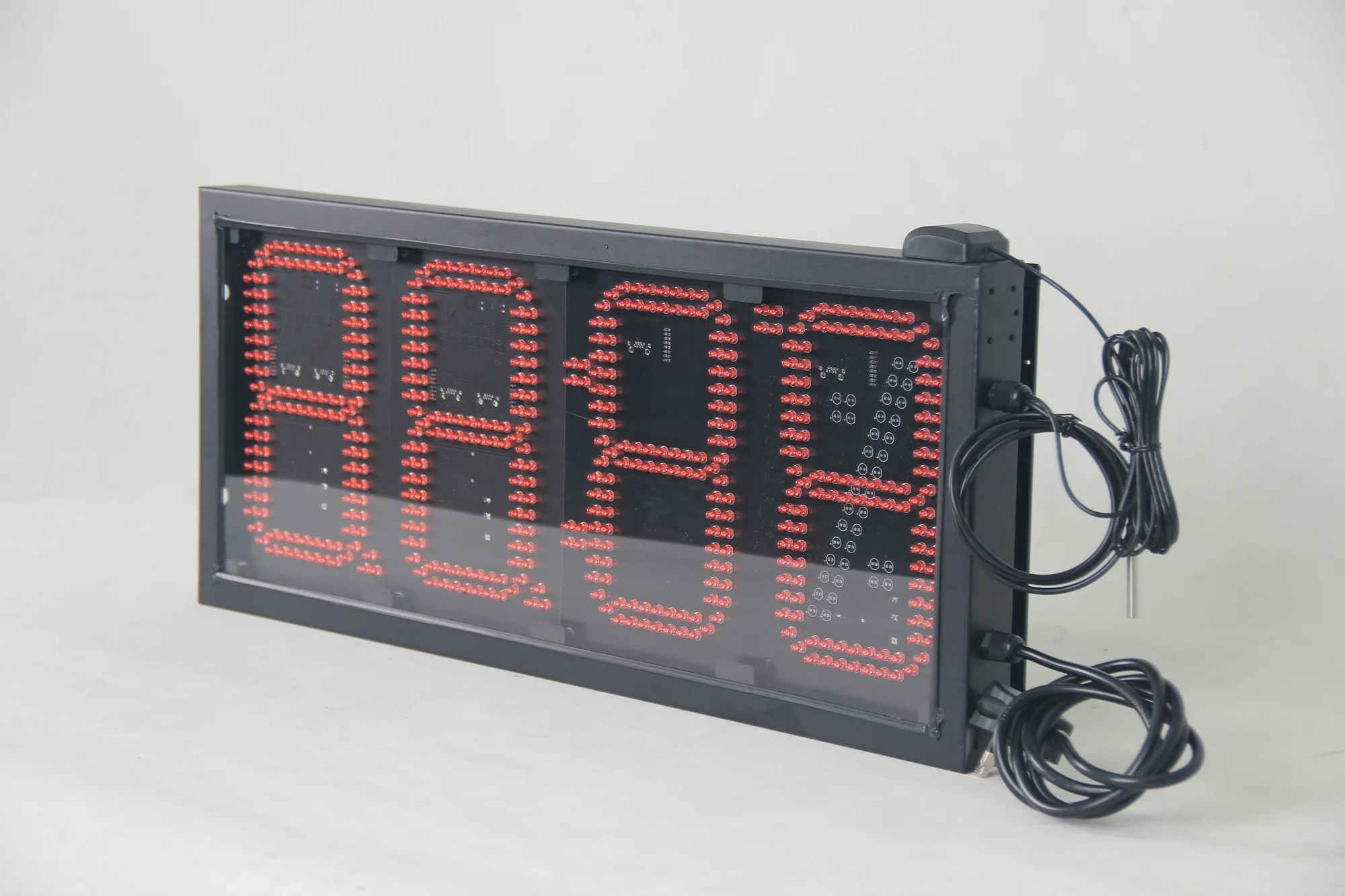 8Inch 8888 Small Led Clock 7 Segment Digital Number Display Board Led Time And Temperature Sign