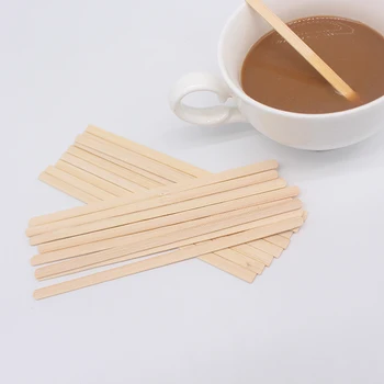 Custom Biodegradable Cocktail Stirrer Huiyou Bamboo Bar Tools Cocktail Picks Disposable Ice Cream Tool 10 Cartons All-season