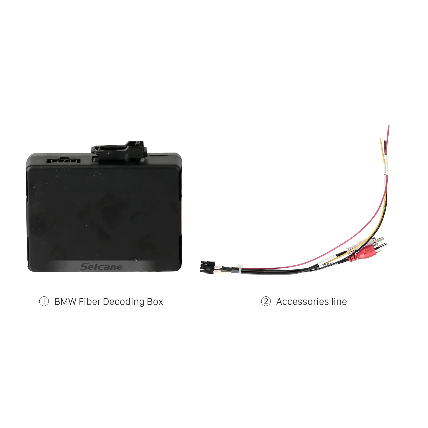 2024 New  Wholesale Car Optical Fiber Decoder Box For BMW X1/1/3/5 Series