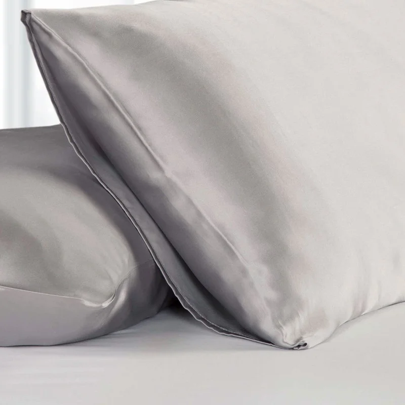 22mm 70*50cm    Soft and luxurious 6A grade 100% mulberry silk pillowcase for Christmas gift