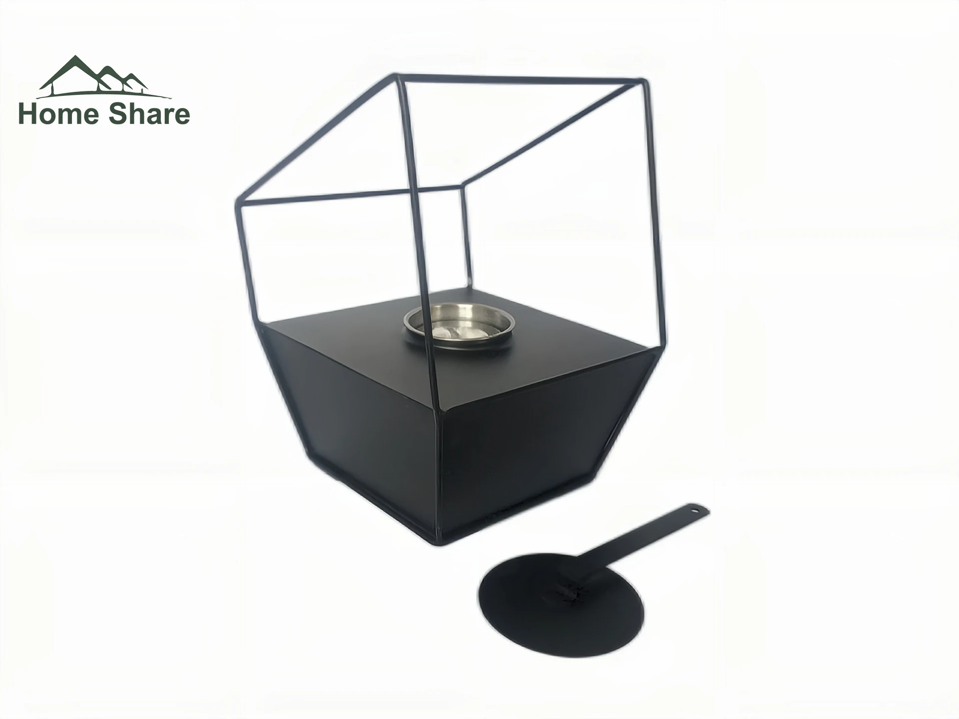 Table Top Decorated Fireplace Indoor Outdoor Molding Alcohol Stove Modern Design Portable Smokeless Fire Pit