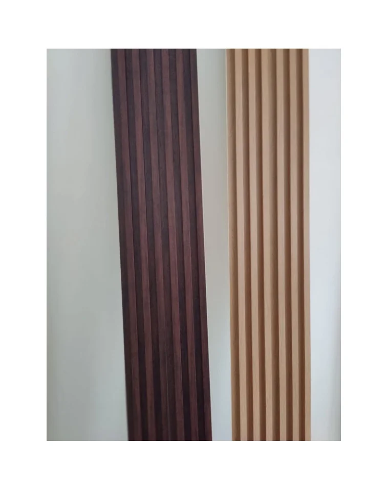 Indoor Wood Plastic Composite Wall Panel (WPC) Sound-Absorbing Building Decoration Material for Hotel & Household Use