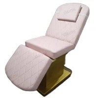 Luxury Modern pink black base Medical Treatment Massage Table Cosmetic Spa Bed Electric 4 Motor Facial Beauty Salon Lash Bed