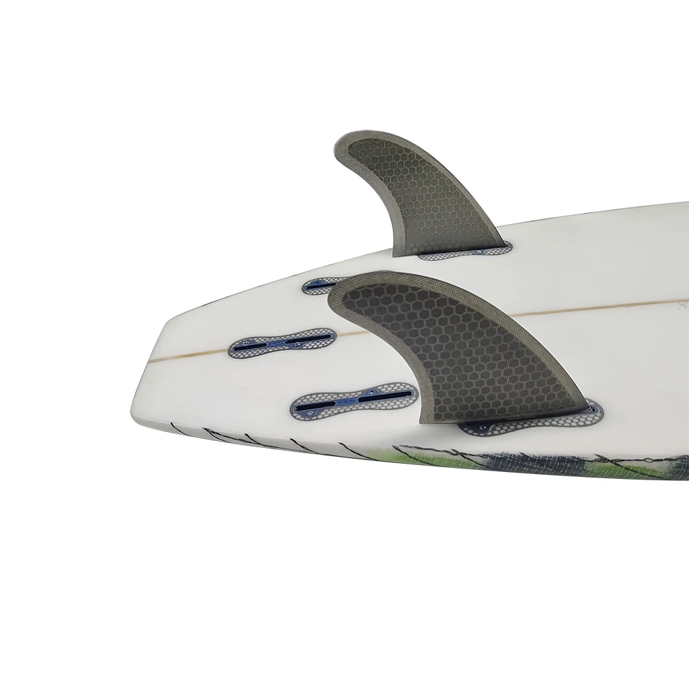 High strength honeycomb surfboard fin double tabss fin cheap price fin for surfing