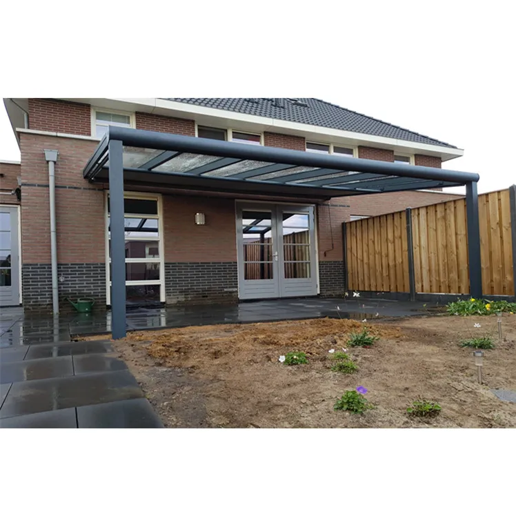 Garden Terrassendach Overkapping Patio Cover Glass Roof Aluminum Canopy Terrasoverkapping
