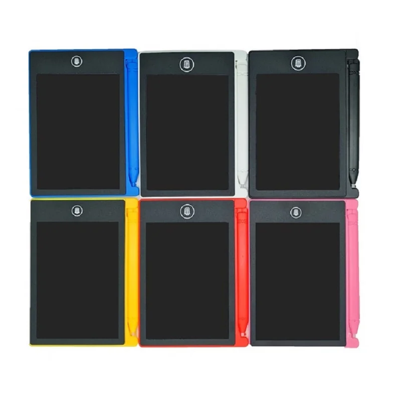 2019 trending products lcd electronic drawing board kids tablet Erasable writing pad 4.4 inch kids electronic lcd pad