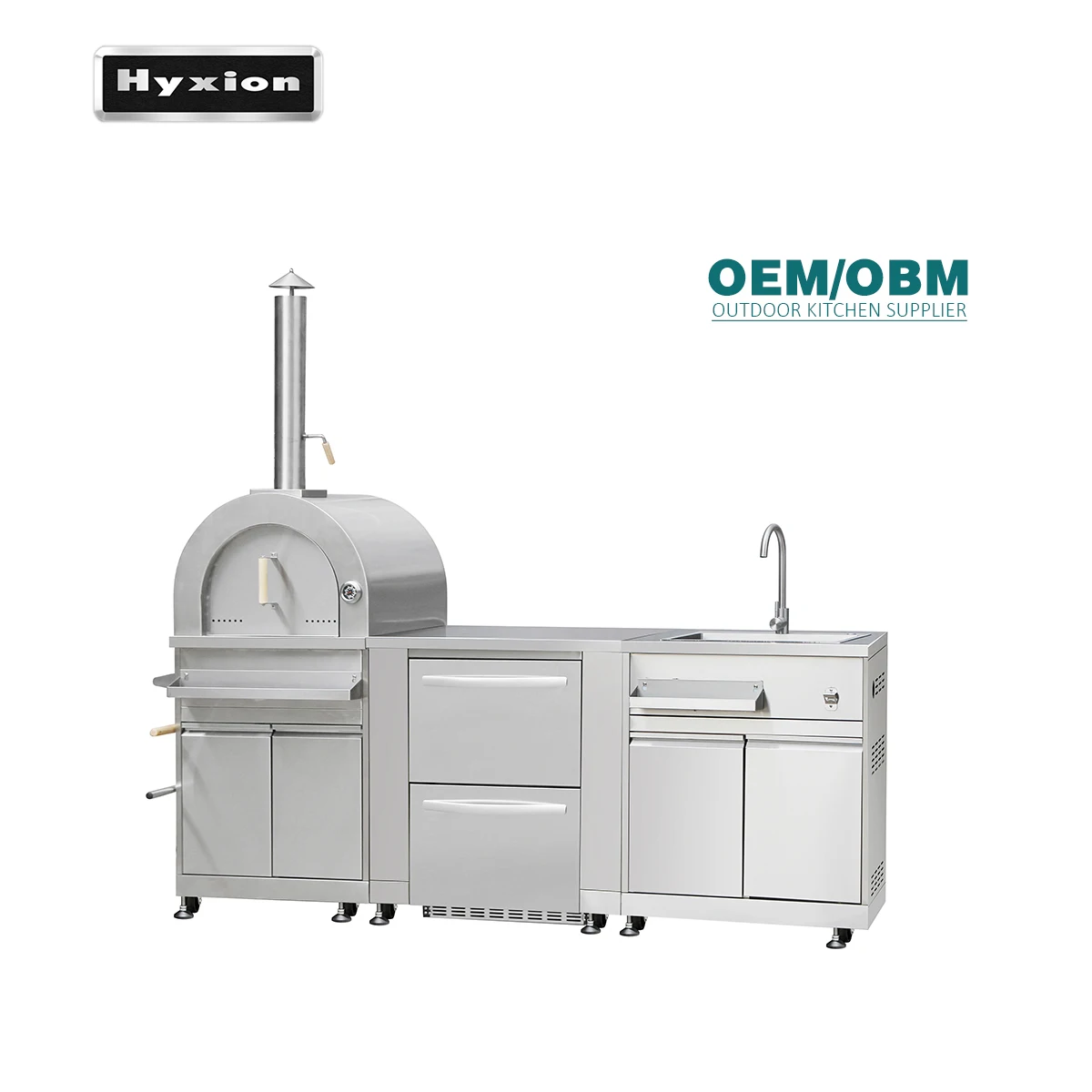 Hyxion outdoor kitchen  manufacture stainless steel stove cabinet bbq BBQ grill