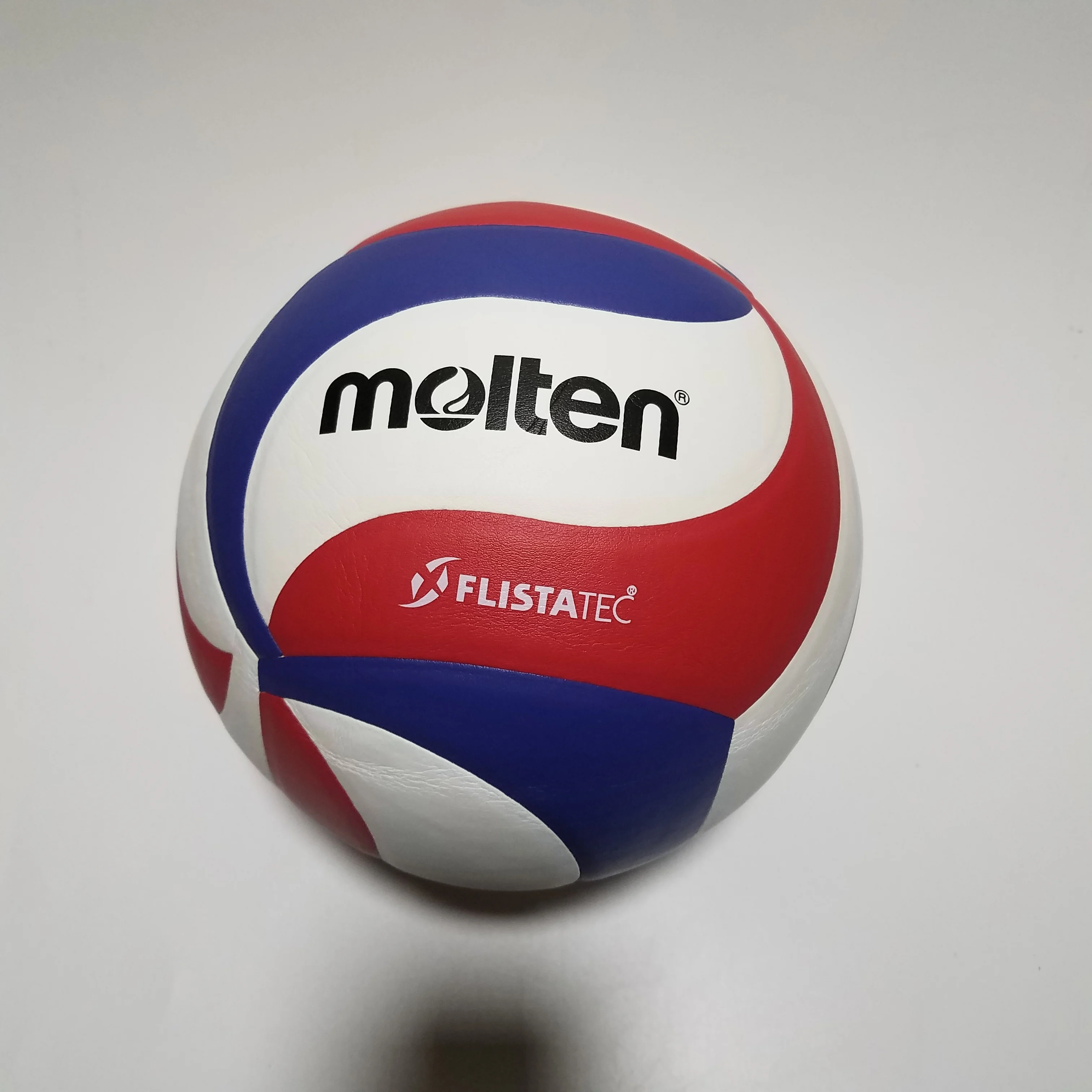 PU leather molten NCAA M5000 soft touch match volleyball ball logo can be customize size 5