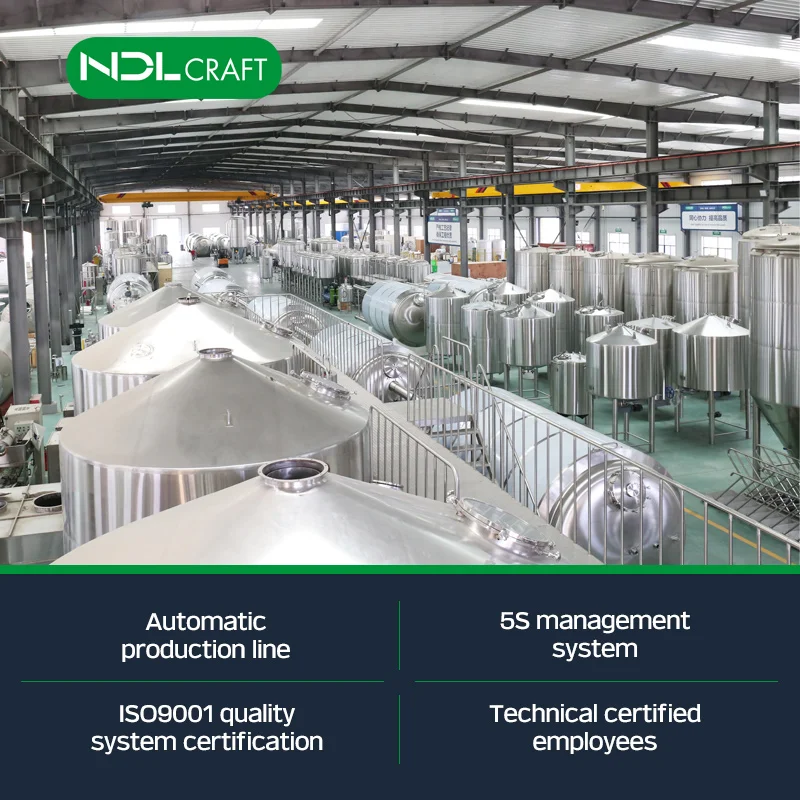 brewery 2000 liters per brew from manufacturer