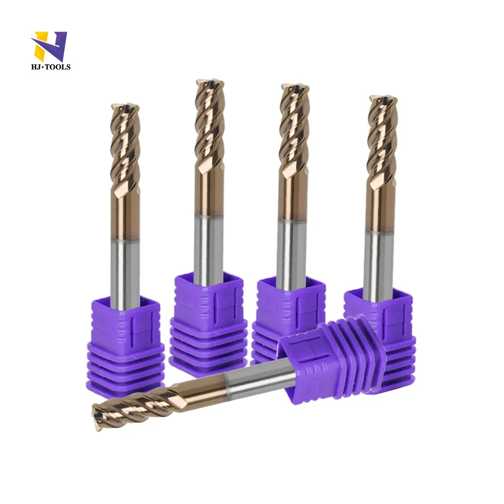 Фрезы карбидные 4 фрезы концевые Угловые РАДИУСЫ режущие инструменты для ЧПУ