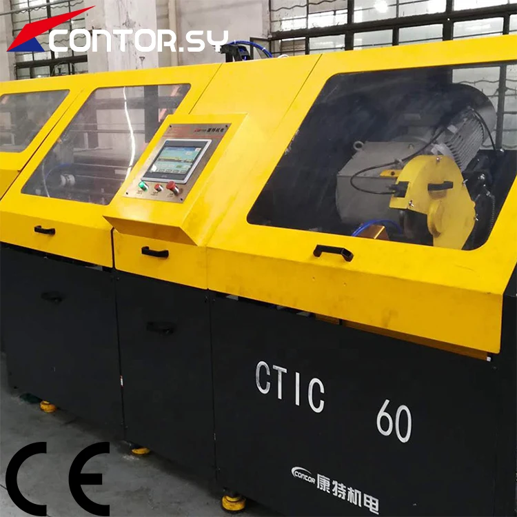 
Automatic Metal Tube Cutting Machine Use Circular Saw Blade Cutoff Steel Tube And Pipe CNC Cut to Length Machine 