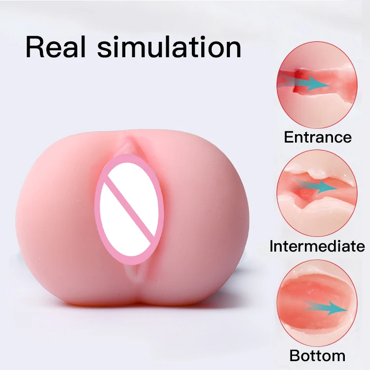 Manufacturers Wholesale TPE Plastic Artificial Realistic Pussy Vagina Per Toys Men Sex Toys Male Masturbators