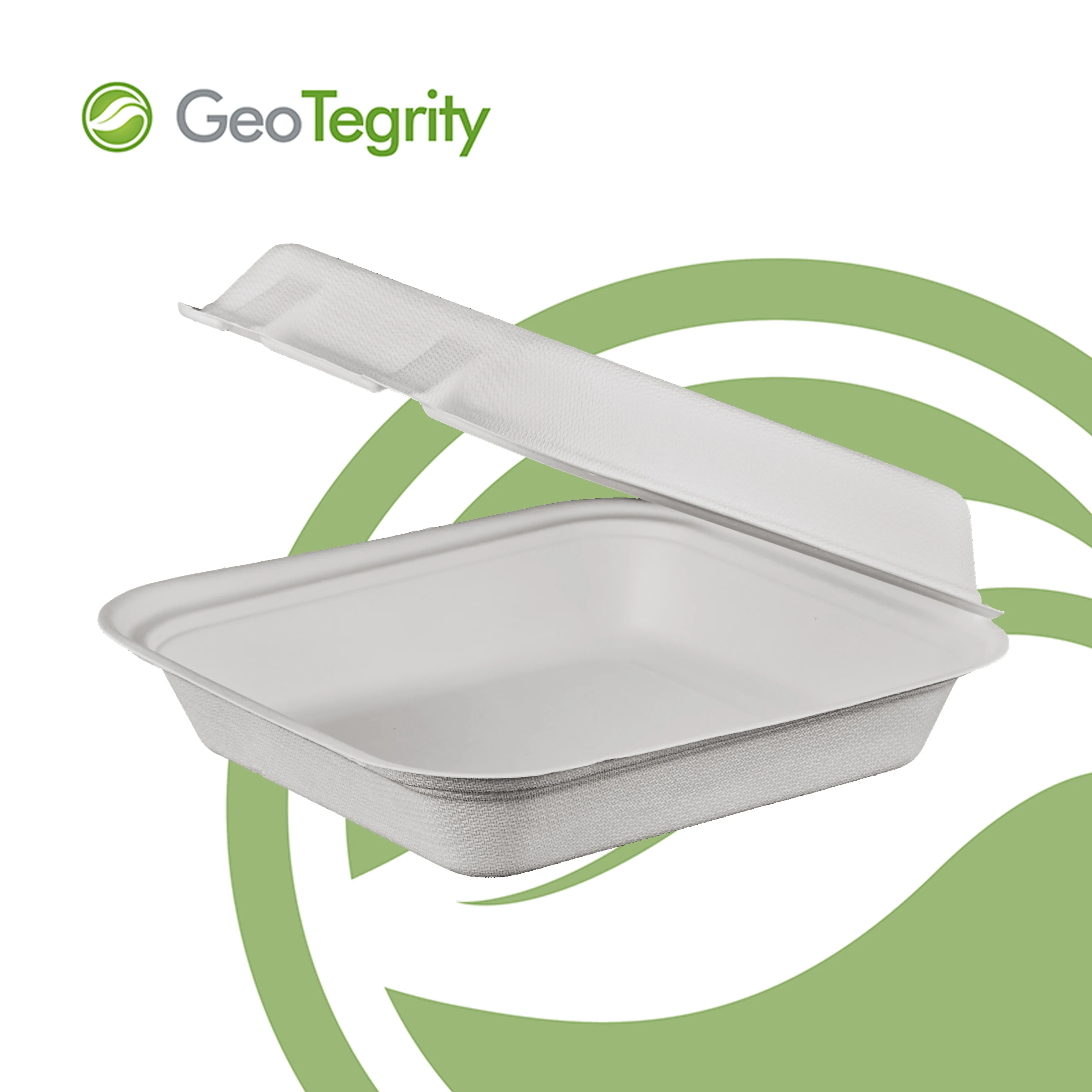 Disposable Biodegradable Compostable Sugarcane Bagasse Pulp Molding Clamshell Fast Food Take away Take Out Packaging Lunch Box