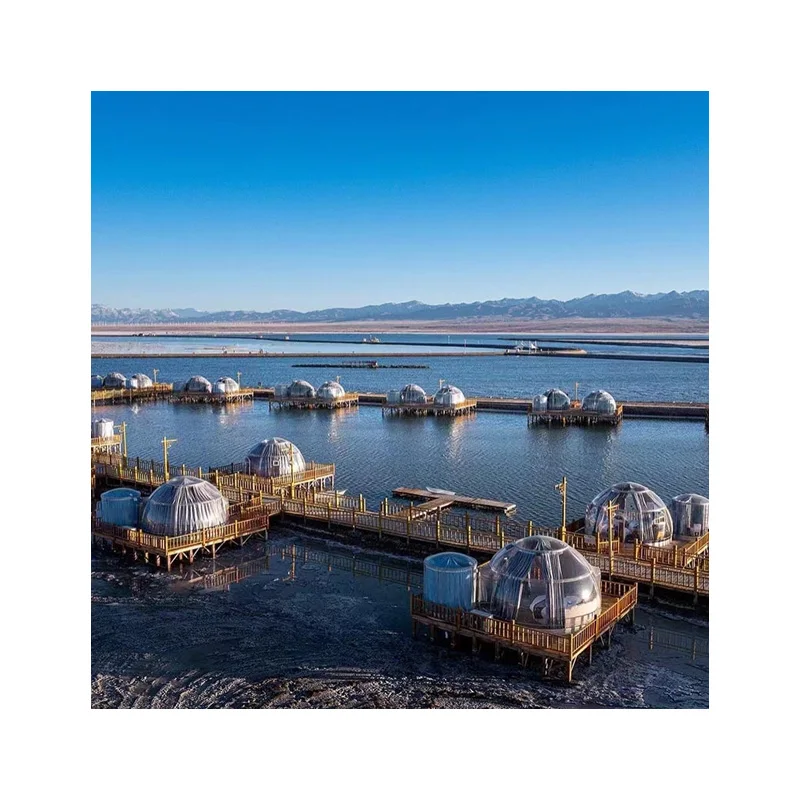 New luxury dome house transparent  tent house  hotel  bubble dome polycarbonate housings tent restaurant