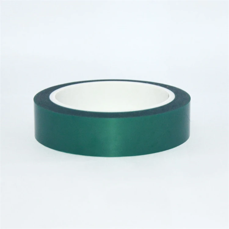 High Temperature Powder Coating Masking Polyester Tape 0.08 Green Pet High Temperature Tape