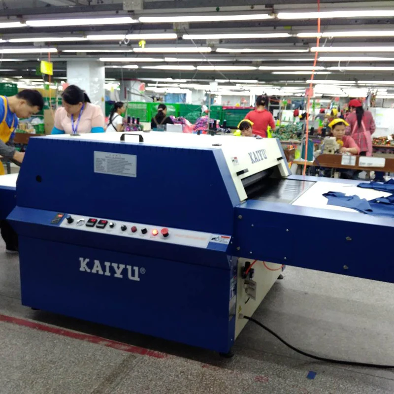 Big Size Textile Compact Straight Linear Fusing Press Collar Pressing Machine Price