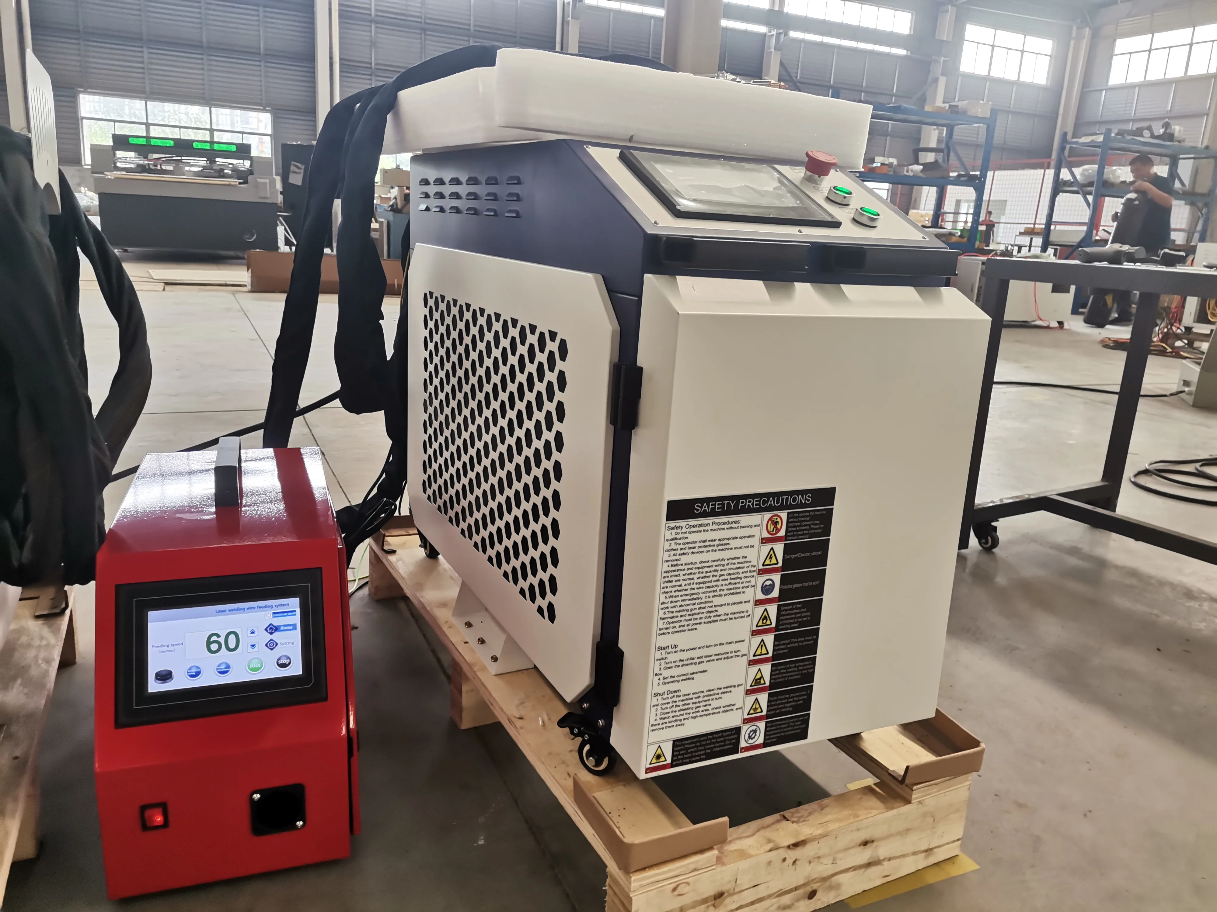 Fiber Optic Laser Welding Machine Portable for Stainless Steel Laser Welder