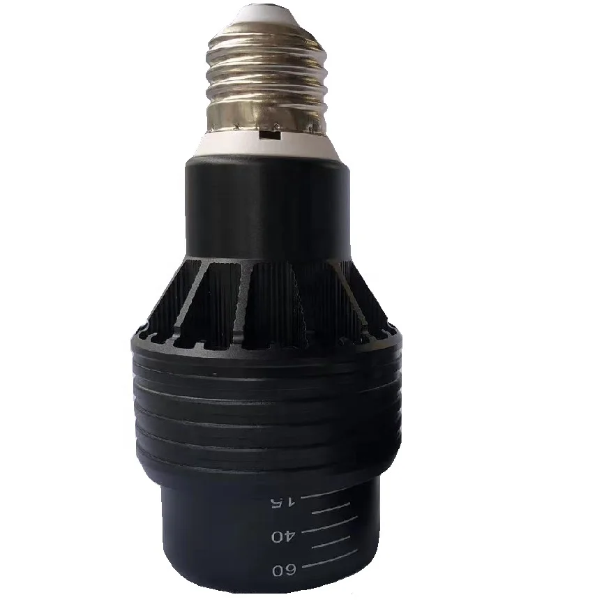 Ceiling pendant lamp spotlight 15 40 60 degree three beam angle all in one zoomable side light e27 par20 led bulb