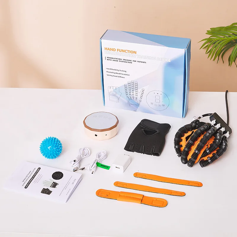 Stroke Hemiplegia Finger Rehabilitation Device Functional Robot Hand Gloves Therapy Stroke Rehabilitation Robotic Glove