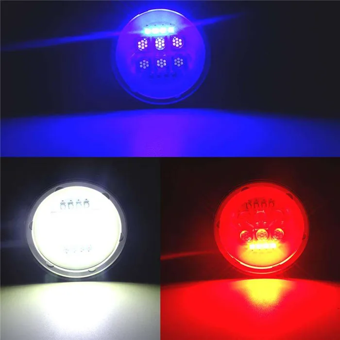 Underwater Photography Light Red Blue Led Camera Fill Light Rechargeable Handle Diving Flashlight Wide Angle Beam Cave Lighting