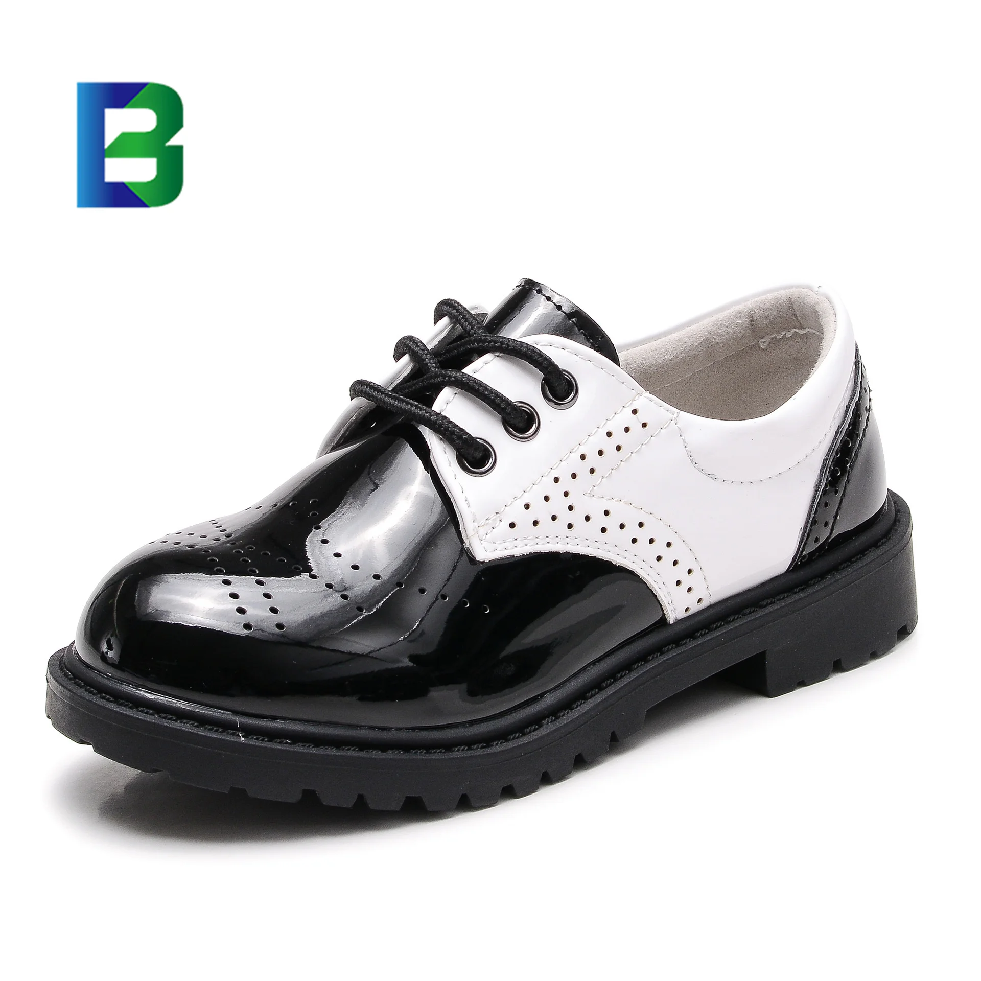 BC 2023 trendy boys shoes pu leather children sport shoes for kids  buckle strap Cute casual Campus shoes sneakers for children