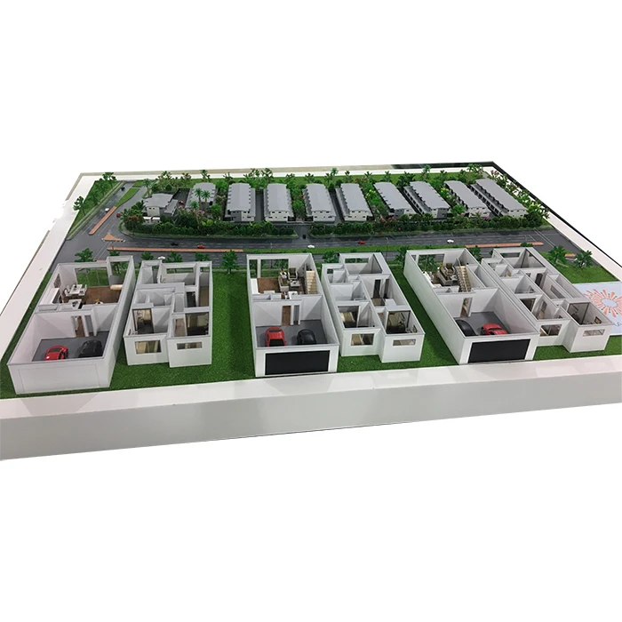 Commercial shopping mall building model, Architectural model maker