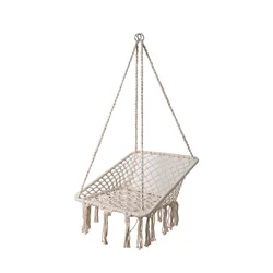 Оптовая продажа, украшение для дома, подвесное кресло из ротанга с высокой нагрузкой 200 кг, уличное подвесное кресло-качели для весны и осени