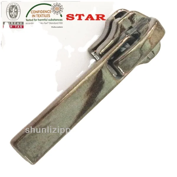 No 5 bag heavy duty tent zippers custom zipper pulls metal zippers