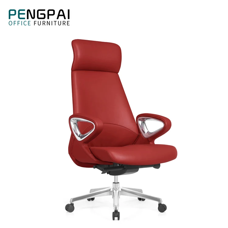 Custom luxury modern lounge swivel base high back leisure boss  Office chair