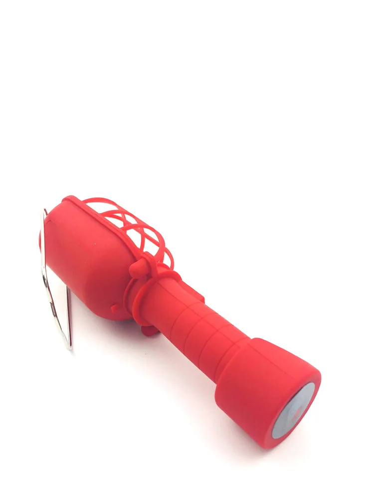 Outdoor Portable Mini Magnetic Cordless COB LED Emergency Magnet Work Light with Metal Hook