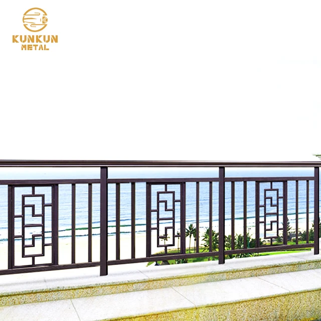 Factory price powder coated aluminum fence and clearspan balustrade railing