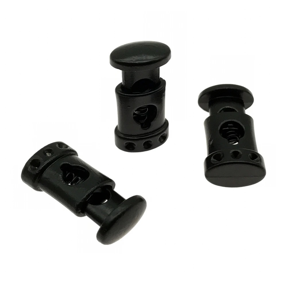 Новое поступление, новый дизайн, пружинный пластиковый шнур, металлические заглушки для одежды