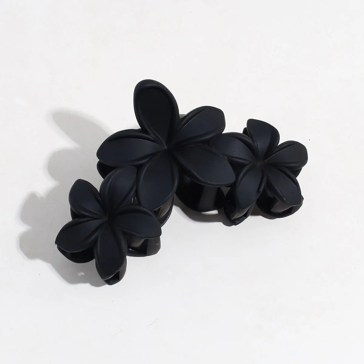 Flower Claw Clips Cute Hair Clips for Women Strong Hold Nonslip, Hawaiian Hibiscus Flower Hair Clips Beach Hair Accessories