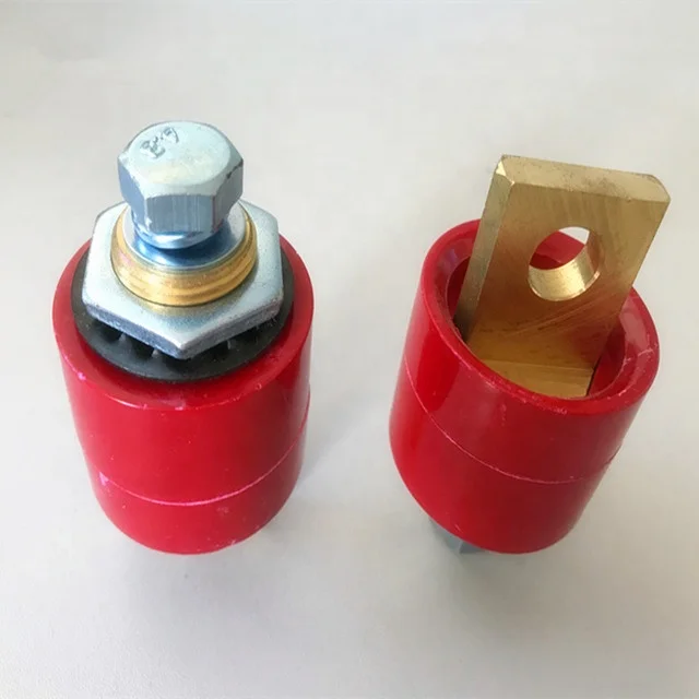 Red and Black Female Welding Machine Front Panel Socket DKJ-95