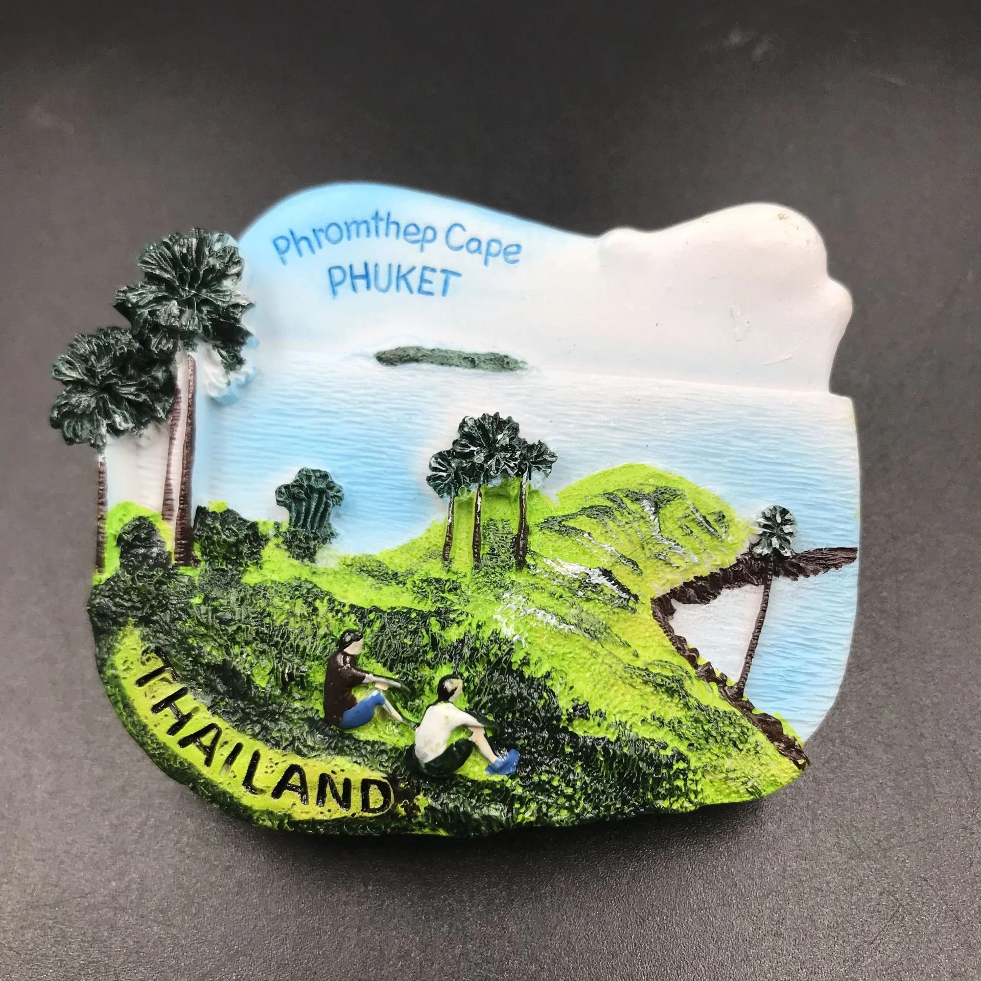 
Thailand Phuket Singapore Merlion Panoramic Travel Souvenir Creative Three-Dimensional Resin Fridge Magnet 