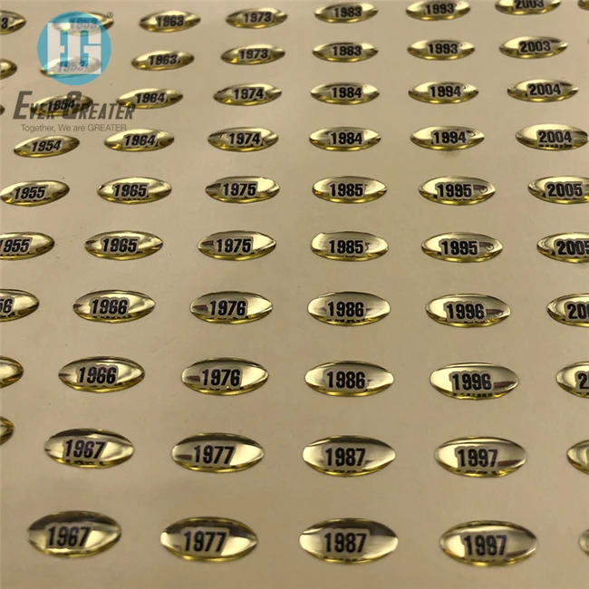 Custom Make Resin Epoxy Sticker Dome Custom 3D Sticker Doming Machine