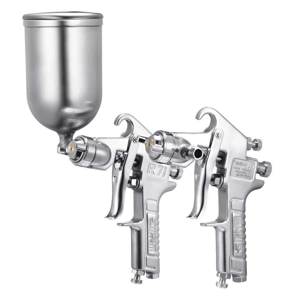 Professional Air Paint Spraying Tools Car Paint Refinishing Spray Gun Pneumatic