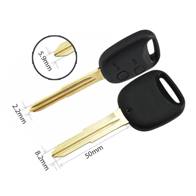 Wholesale Car Key 2 Button Key Case Car Remote Key Shell for toyota Daihatsu 0210233